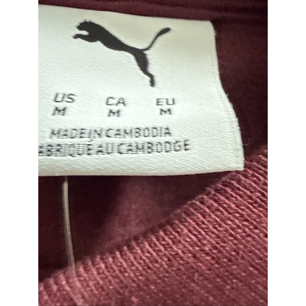 New PUMA Mens Regular Fit Long Sleeve Polo Shirt Size Medium - Picture 6 of 6